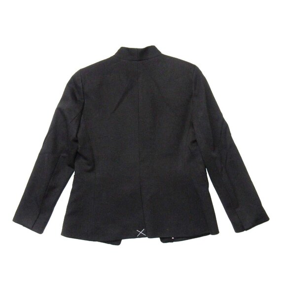 NWT J.Crew Going Out Blazer in Black Stretch Twill Open Front Jacket 12 - Picture 4 of 5